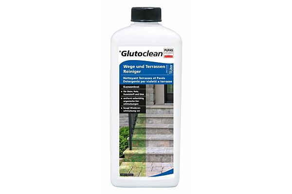 Glutoclean Wege + Terrassen Reiniger Fl 1 lt