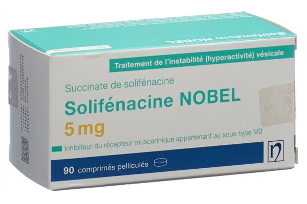 Solifenacin NOBEL Filmtabl 5 mg 90 Stk