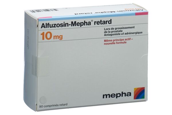 Alfuzosin-Mepha retard cpr ret 10 mg 90 pce