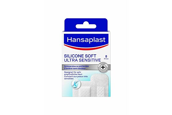 Hansaplast Pansement en silicone Mixpack 8 pce