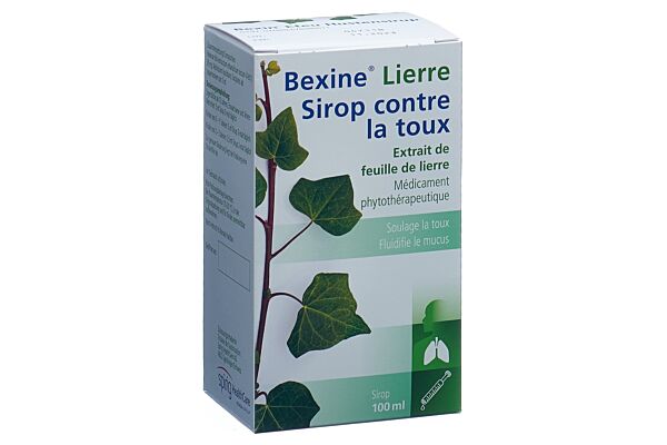 Bexine Lierre sirop contre la toux fl 100 ml