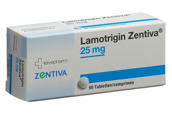 Lamotrigin Zentiva Disp Tabl 25 mg 50 Stk