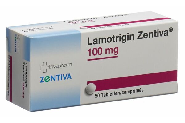 Lamotrigin Zentiva cpr disp 100 mg 50 pce