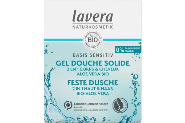 Lavera Feste Dusche 2in1 Haut & Haar basis sensitiv 50 g