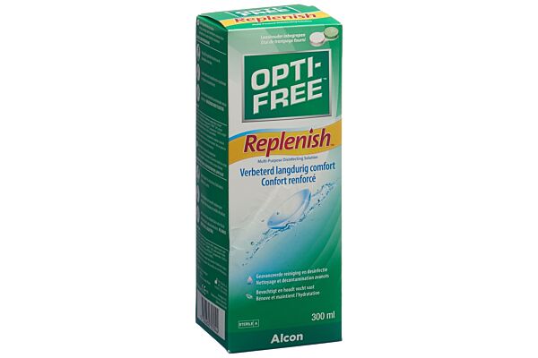 Opti Free RepleniSH solution de décontamination fl 300 ml