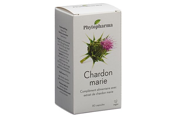 Phytopharma chardon marie caps 80 pce