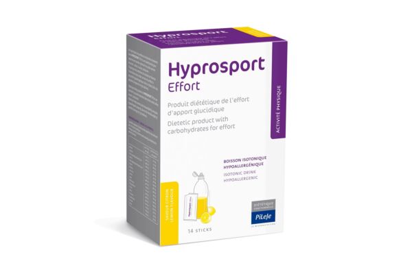 Hyprosport Effort Plv Zitrone 14 Stick 30 g