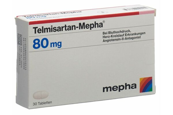 Telmisartan-Mepha cpr 80 mg 30 pce