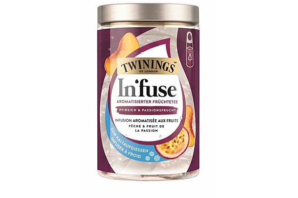 Twinings Infuse Pfirsich Passionsfrucht 12 Btl 2.5 g