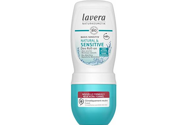 Lavera Déo roll on basis sensitiv Natural & SENSITIVE 50 ml
