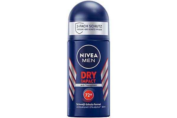 Nivea Male Deo Dry Impact Roll-on 50 ml
