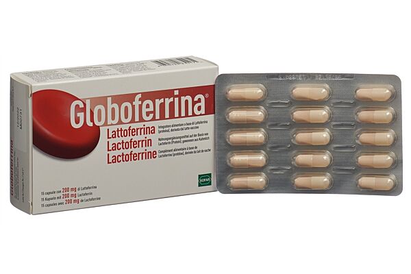 Globoferrina caps 200 mg 15 pce