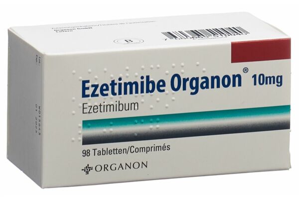 Ezetimibe Organon cpr 10 mg 98 pce
