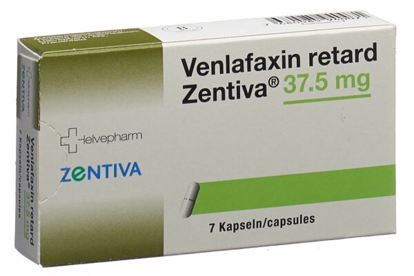 Venlafaxin retard Zentiva caps ret 37.5 mg 7 pce