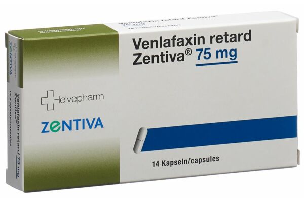 Venlafaxin retard Zentiva caps ret 75 mg 14 pce