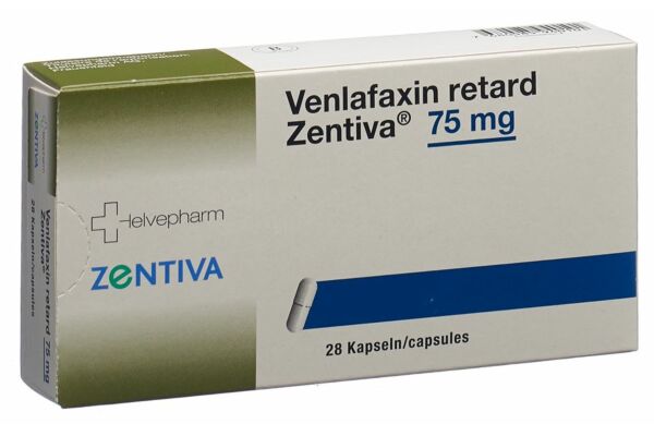 Venlafaxin retard Zentiva Ret Kaps 75 mg 28 Stk