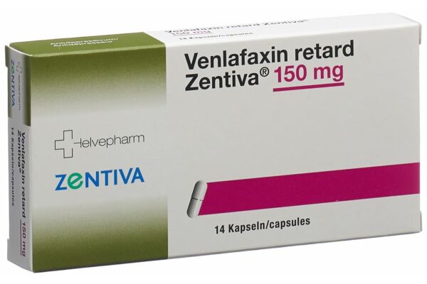 Venlafaxin retard Zentiva caps ret 150 mg 14 pce