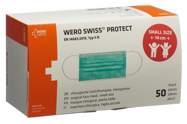 WERO SWISS protect masque type IIR small size box 50 pce