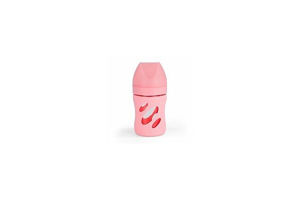 TWISTSHAKE Anti Kolik Glasflasche 180ml pastel pink
