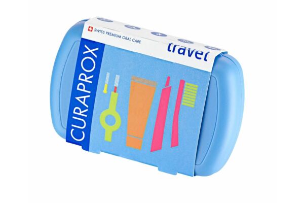 Curaprox Travel Set blau