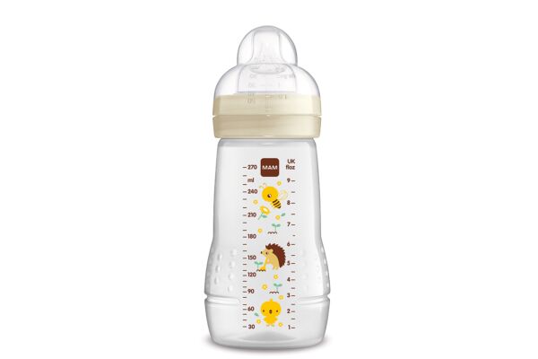 MAM Easy Active Baby Bottle biberon 270ml 2+ mois ivory
