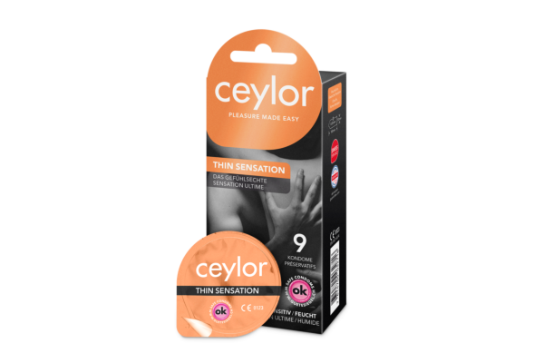Ceylor Thin Sensation préservatif 9 pce