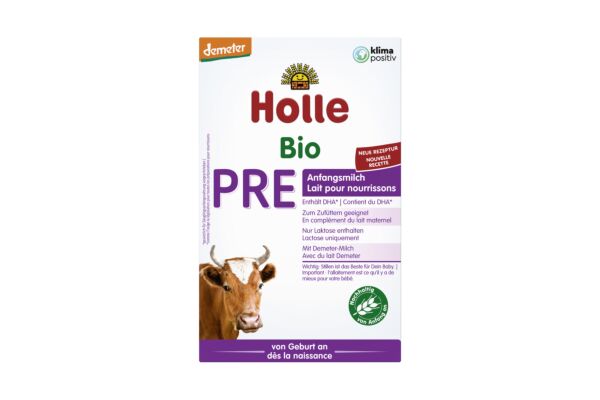 Holle lait pour nourrissons PRE bio carton 400 g
