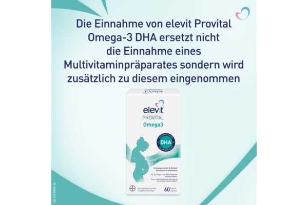 Elevit PROVITAL Omega3 Kaps 60 Stk
