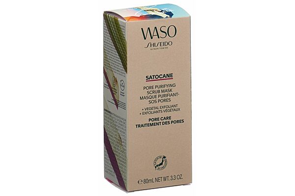 Shiseido Waso Satocane Pore Purifiant Scrub 80 ml