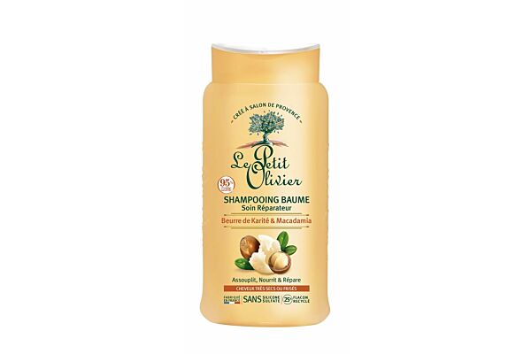 Le Petit Olivier shampooing baume beurre de karité & macadamia fl 250 ml