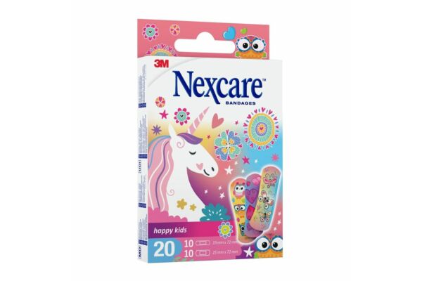 3M Nexcare Kinderpflaster Happy Kids Magic 20 Stk