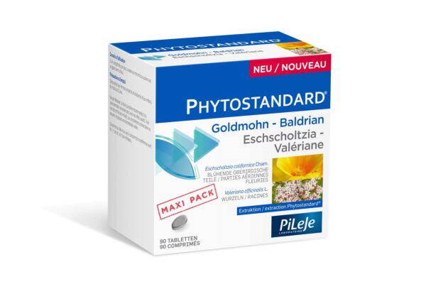 Phytostandard Goldmohn-Baldrian Tabl 90 Stk