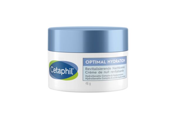 Cetaphil Optimal Hydration crème de nuit revitalisante pot 48 g