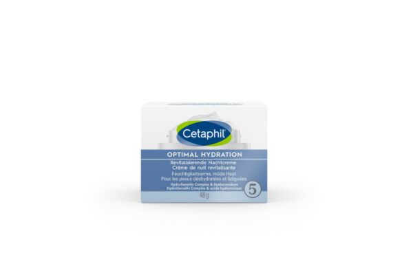 Cetaphil Optimal Hydration crème de nuit revitalisante pot 48 g