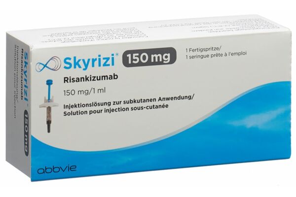 Skyrizi Inj Lös 150 mg/ml Fertigspritze