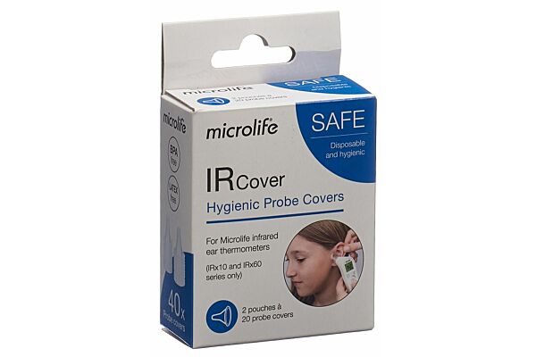 Microlife Capuchon protection remplacement IR 210 40 pce