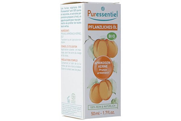 Puressentiel Pflanzenöl Aprikosenkern Bio 50 ml