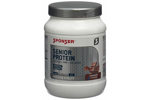 Sponser Senior Protein pdr Chocolate bte 455 g