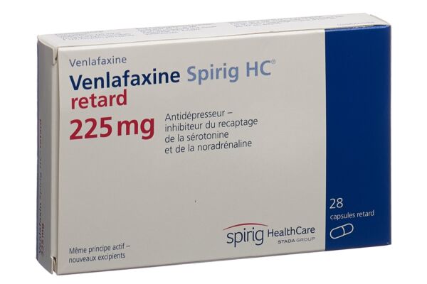 Venlafaxine Spirig HC caps ret 225 mg 28 pce