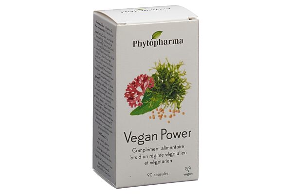 Phytopharma Vegan Power Kaps Ds 90 Stk