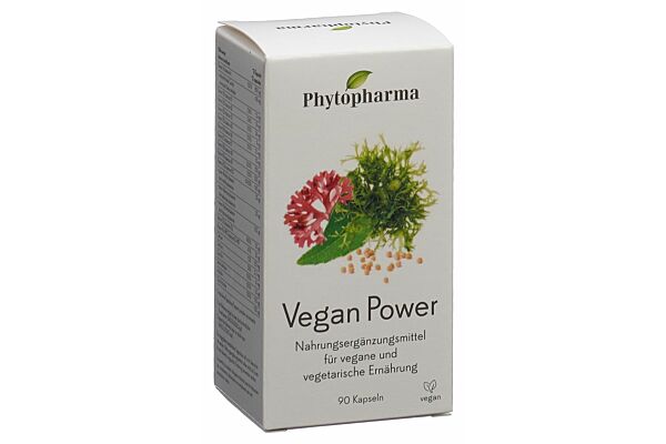 Phytopharma Vegan Power Kaps Ds 90 Stk