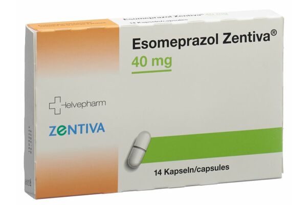 Esomeprazol Zentiva caps 40 mg 14 pce