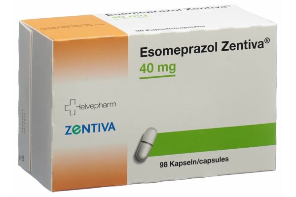 Esomeprazol Zentiva caps 40 mg 98 pce