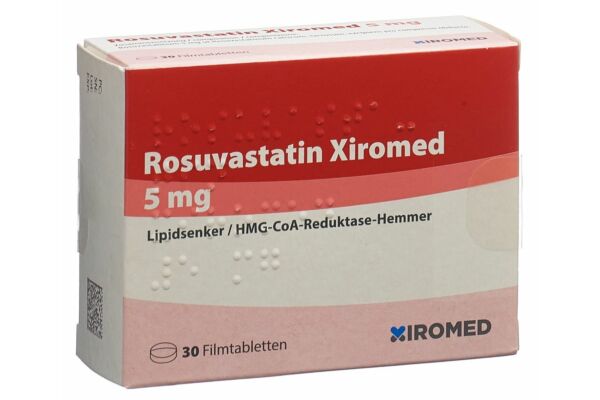 Rosuvastatin Xiromed cpr pell 5 mg 30 pce