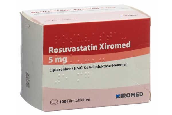 Rosuvastatin Xiromed cpr pell 5 mg 100 pce