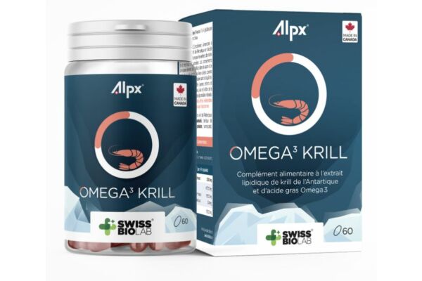 Alpx Omega 3 Krill gélules bte 60 pce