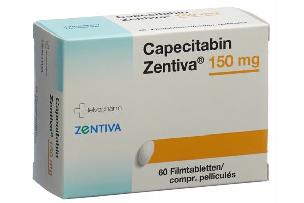 Capecitabin Zentiva Filmtabl 150 mg 60 Stk