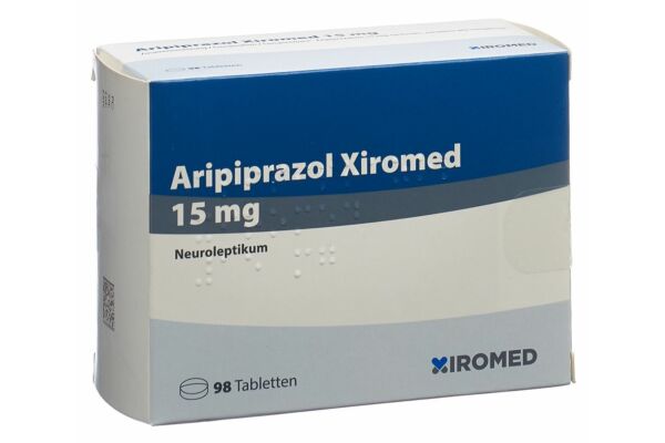 Aripiprazol Xiromed Tabl 15 mg 98 Stk