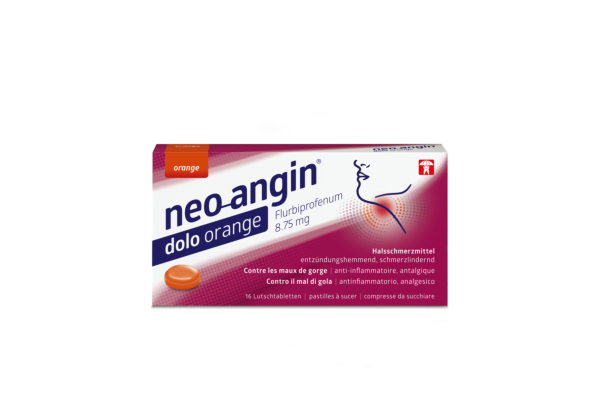 neo-angin dolo Lutschtabl 8.75 mg Orange 16 Stk