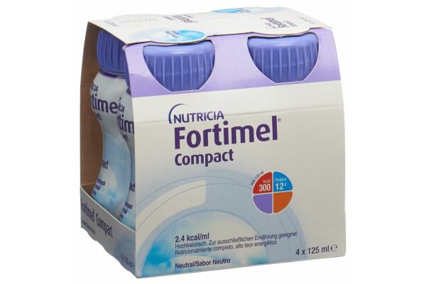 Fortimel Compact 2.4 Neutral 4 Fl 125 ml